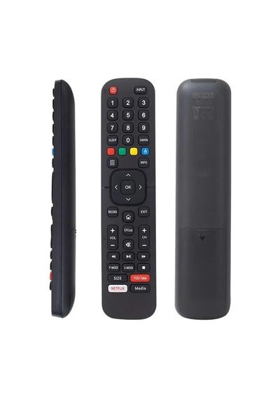 Hubrendy Sh Strong Netflix-youtube-media Tuşlu Lcd-led Tv Kumandası