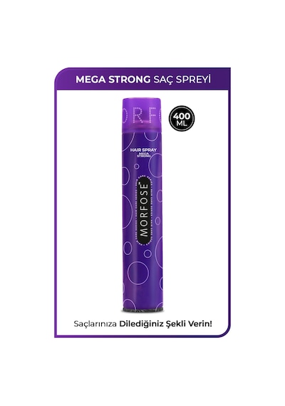 Mega Strong Saç Spreyi 400 Ml