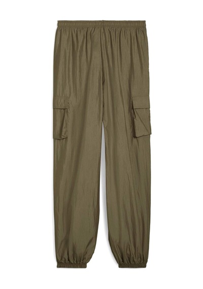 Puma Bowtıque Genç Dokuma Kargo Pantolon 632220 81 Yeşil