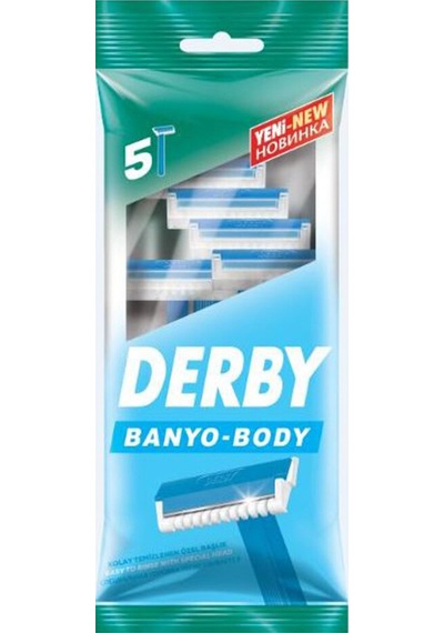 Derby 5 Lı Poşet Banyo Tıraş Bıçağı