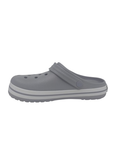Zerhan Cflex 145 Unisex Gri Beyaz Gri Sabo Terlik Sandalet