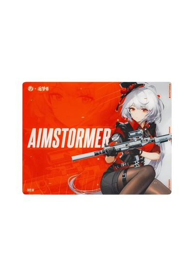 Dream Gamer Aim Stormer Float Glass Mousepad - Control Yüzey Red 2-500 X 400 Mm