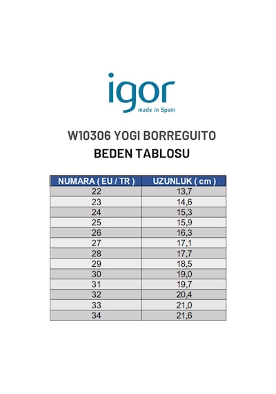 Igor  Yogi Borreguito Çocuk Lacivert Çizme