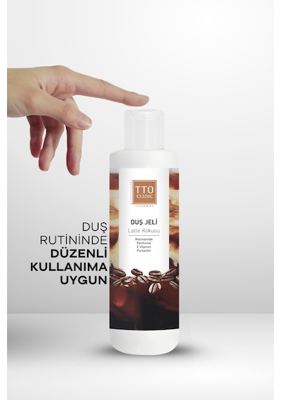 Tto Clinic Büyüleyici Latte Kokulu Duş Jeli Panthenol Ile Cildinizi Nemlendirip Onarın