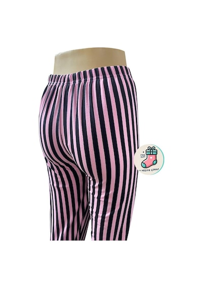 Lüx Unisex Mikro Süet Cepsiz Pijama Altı Tek Alt S6 - Çorap Hediy Pembe