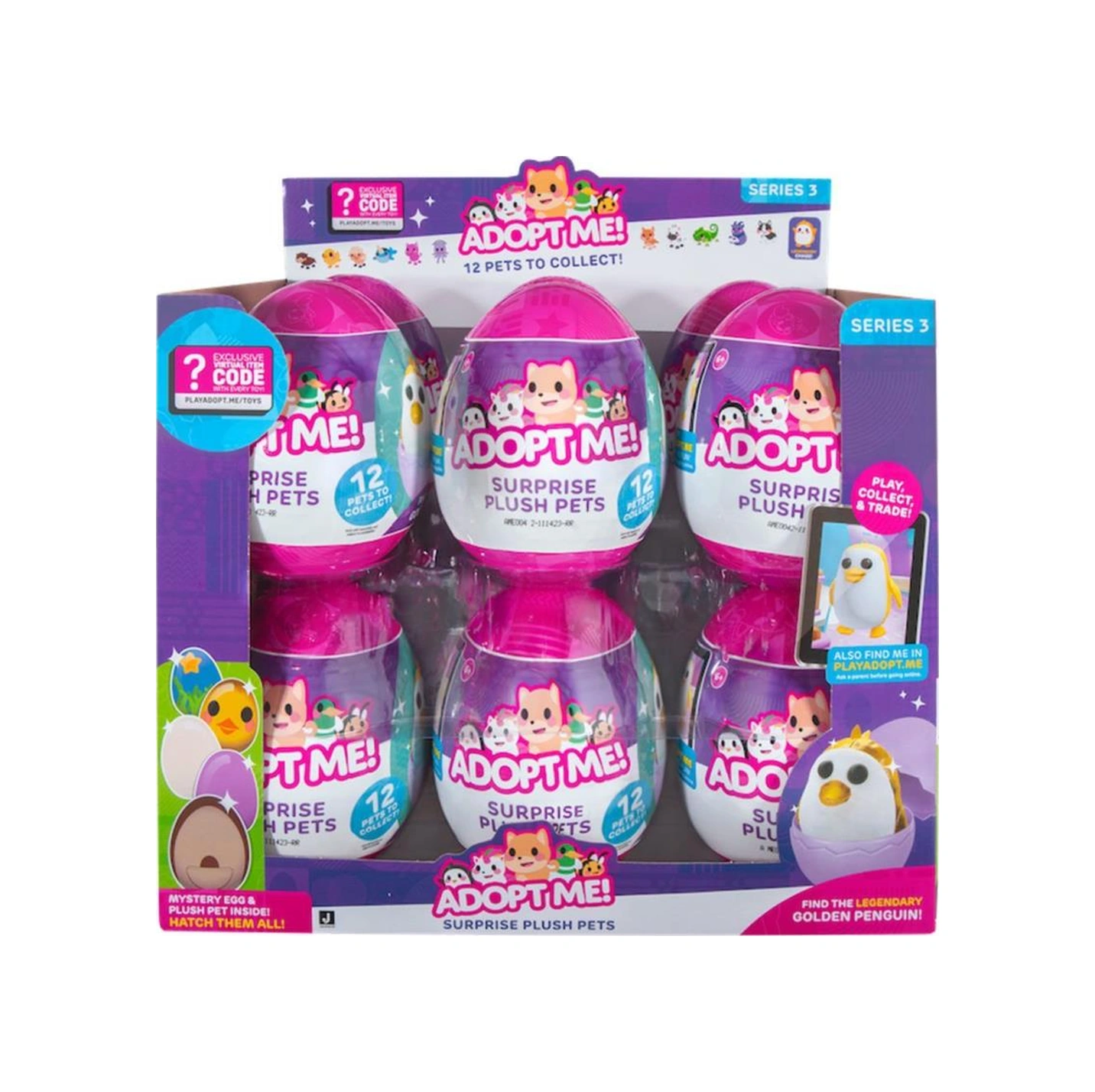 Adt00000 Adopt Me Sürpriz 12 Cm Peluş - Ame0001