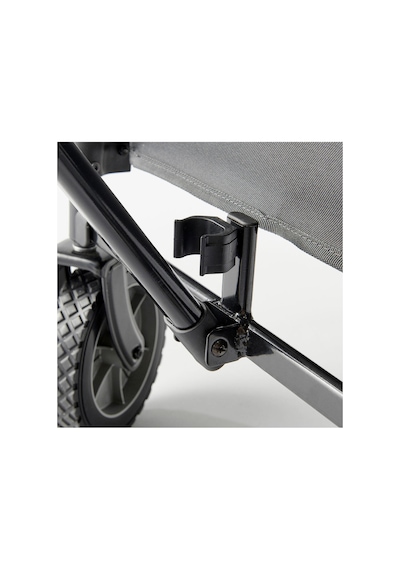 Quechua Katlanır Kamp Arabası - Trolley Karbon Gri
