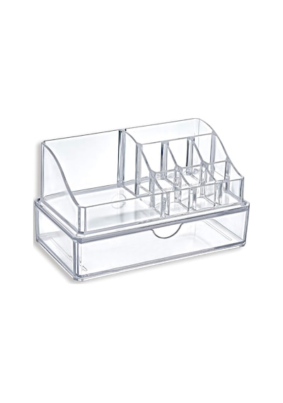 Akay Plastik Bee Home Çekmeceli Makyaj Ve Makyaj Pamukluğu Organizer Seti Belirtilmemiş
