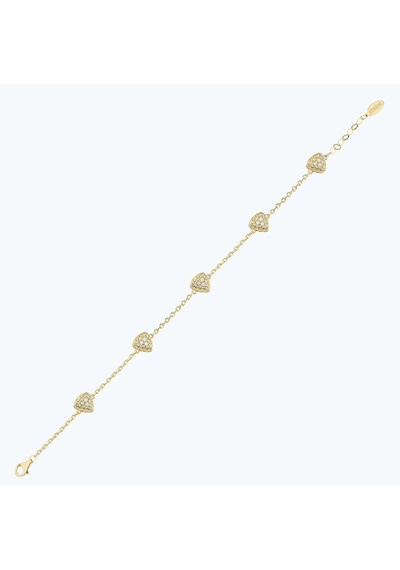 Altınbaş Altın Taşlı Üçgen Bileklik Abl0208-y-25952 Çok Renkli