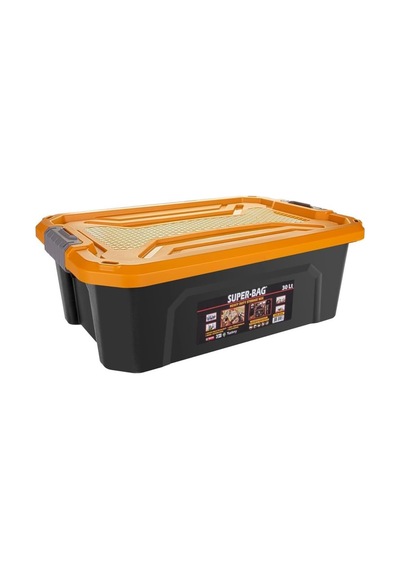 Asr-4044 Superbag Saklama Kutusu Renkli Kapak 30 Lt Diğer
