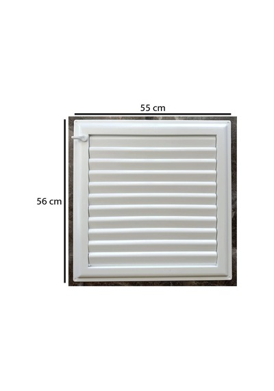 Ubm 55x56 Banyo Wc Havalandırma Menfezi Yapışkanlı Cam Menfez Hediyeli