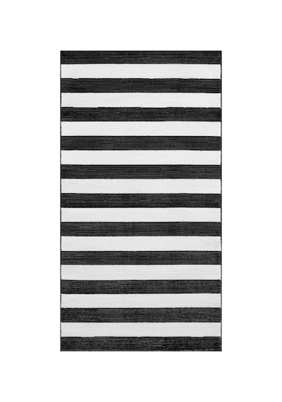 Ikea Elsystem Halı 80 X 150 Cm Siyah - Beyaz Siyah+beyaz