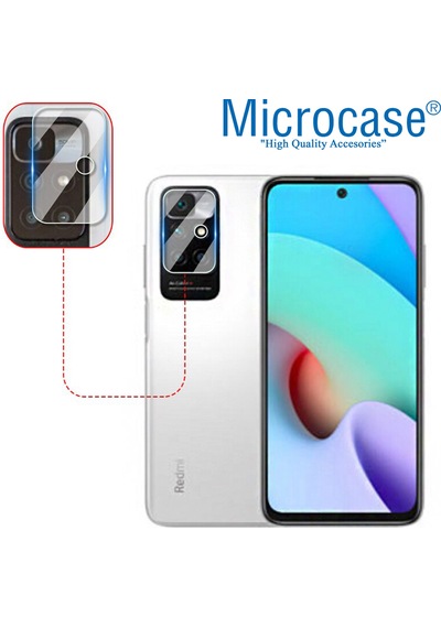 Xiaomi Redmi 10 Kamera Camı Lens Koruyucu Nano Esnek Filmi