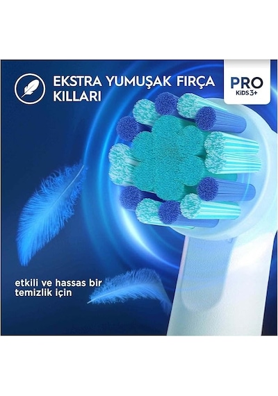 Oral-b Çocuk İçin Spiderman Şarjlı Diş Fırçası Yedek Başlığı 2 Adet