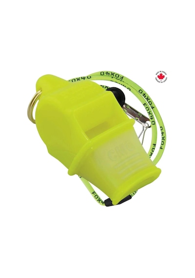 Fox 40 Sonik Blast Cmg Safety Düdük Neon Sari - İpli 9203-1308 Çok Renkli