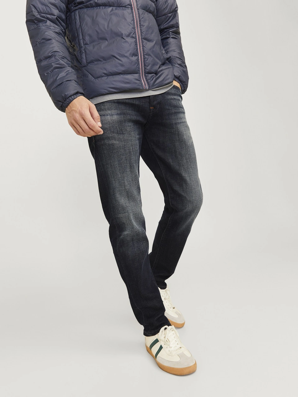 Jack & Jones Jack Jones Mıke Model Rahat Kesim Erkek Kot Pantolon 12263530 Mavi