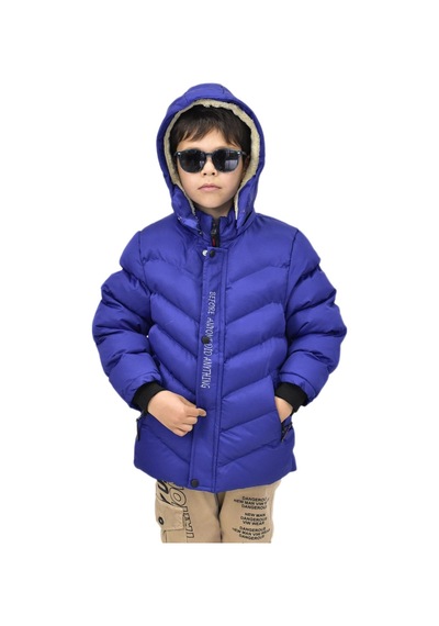 Baglan Erkek Çocuk Kapüşonlu Mont Bs-0411 İndigo