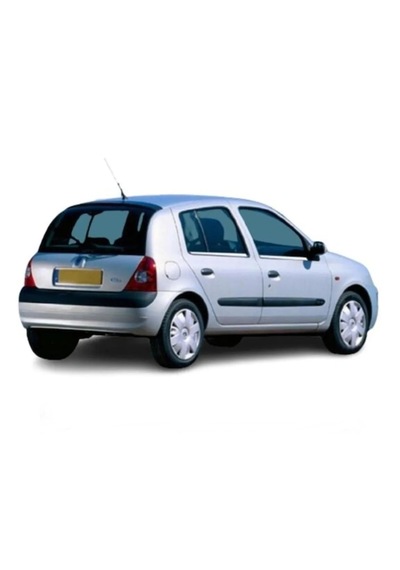 Renault Clio 2 Krom Cam Çıtası 4 Parça P.çelik 1998-2005 Arası