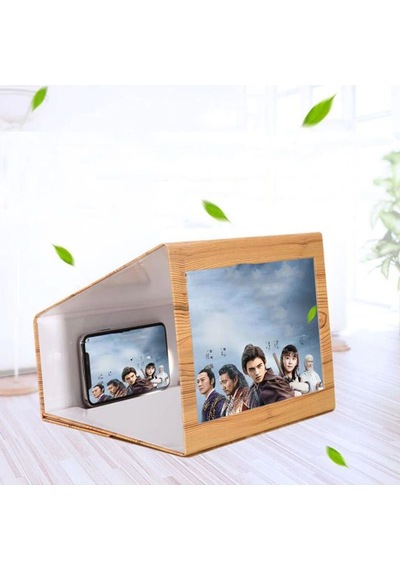 3D Cep Telefonu Ekran Büyüteci Ahşap (530993821)