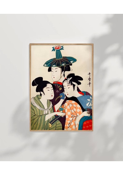 Çerçevesiz Poster Japon Kültürünün İzleri