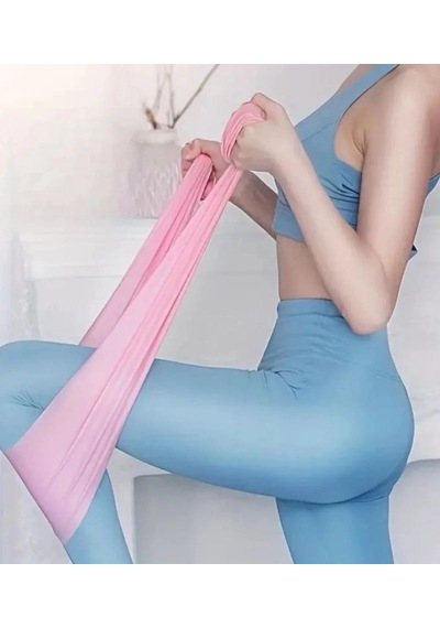 Mudanis Pilates Lastiği Geniş Mor