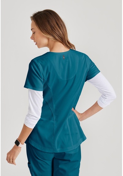 Barco Grey's Anatomy Carly Medikal Giyim Doktor Scrubs Cerrahi Takım Likralı Hastane Üniforması 001
