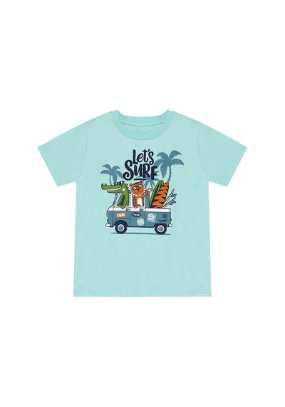 Let's Surf Erkek Çocuk T-shirt Şort Takım