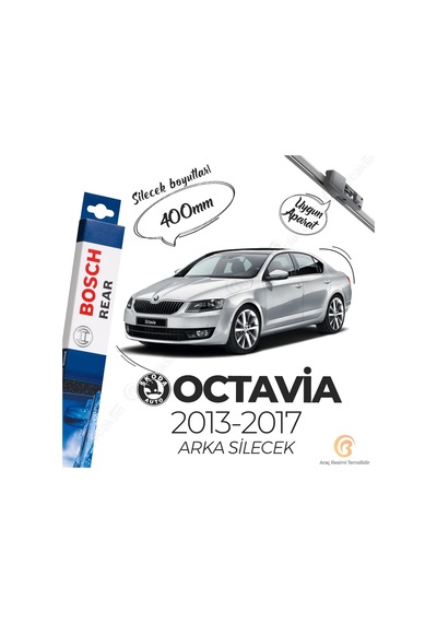 Skoda Octavia Arka Silecek 2013-2017 Bosch Rear  A403H