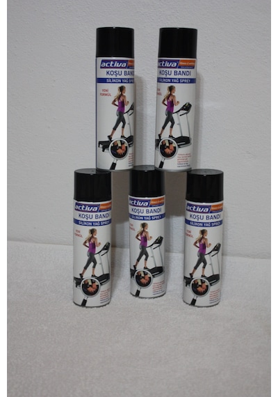 Koşu Bandı Yağı - Silikon Sprey - 500 Ml 2 Adet