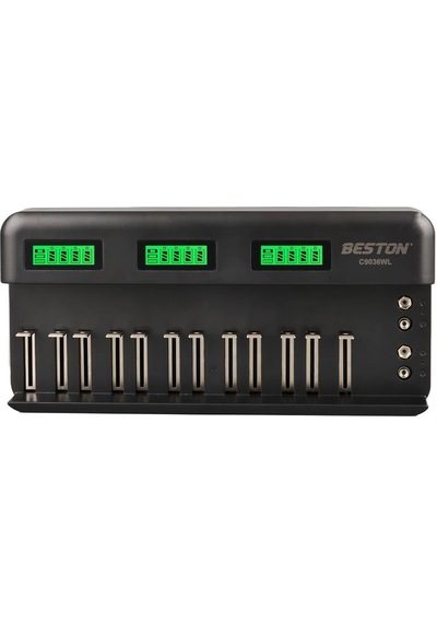 Beston C9036wl Aa Aaa 9v C Boy D Boy Ni-mh Ni-cd 9v Lityum Pil Lcd Ekranlı Hızlı Şarj Cihazı