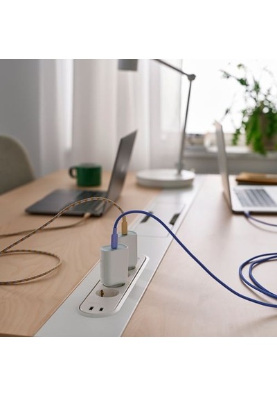 Sjöss Beyaz 11 Cm 65w Usb-c Şarj Aleti - 00609743 Ikea