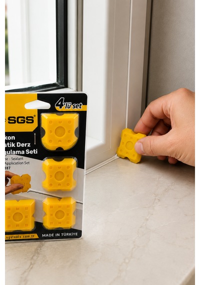 Derz Çekme Aparatı Silikon Mastik 4lü Set -
