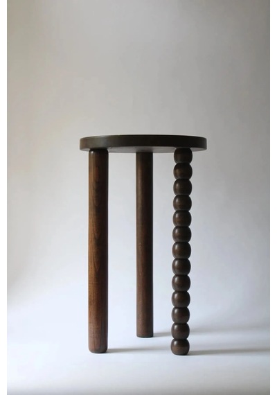 Minimalist Ahşap Mantar Yan Sehpa Modern Tekli Fiskos / Çiçeklik