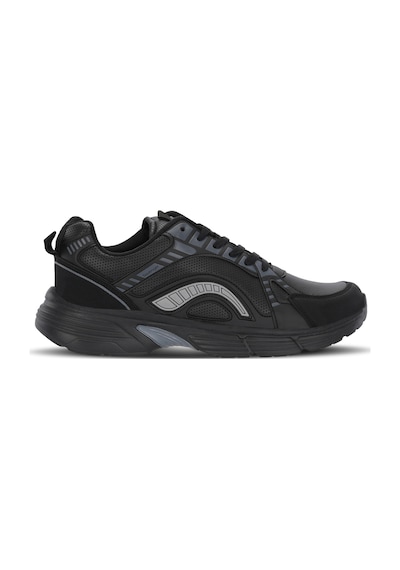 Slazenger Mossport I Erkek Siyah / Koyu Gri Koşu & Yürüyüş Spor Ayakkabısı Siyah / Koyu Gri