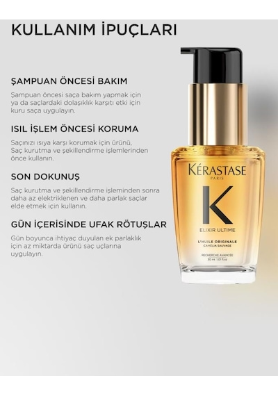 Kerastase Elixir Ultime Saç Bakım Yağı 30 ML