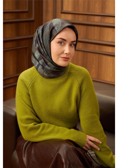 Silk Home Twill İpek Eşarp 11488-54 Antrasit