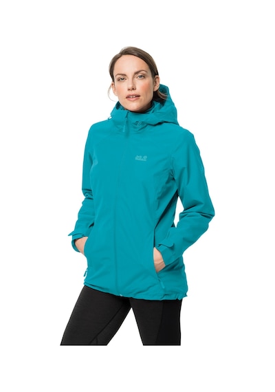 Jack Wolfskin Norrland 3ın1 W Kadın Outdoor Ceketi 1110911-1221 Mavi Mavi