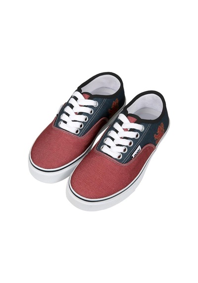 Kadın Vegan Bordo Sneakers - Warner Bros Harry Potter House Of Gryffindor Tasarım Çok Renkli
