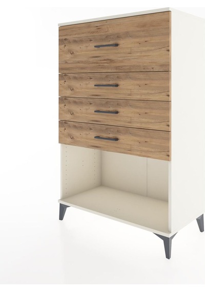 Hyperion Dolap 4 Çekmeceli 88x44x134 Aytaşı-çam Aytaşı