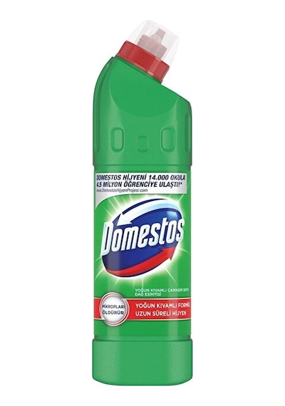 Domestos Çamaşır Suyu Dağ Esintisi 750 Ml X3 Adet 3'lü Set