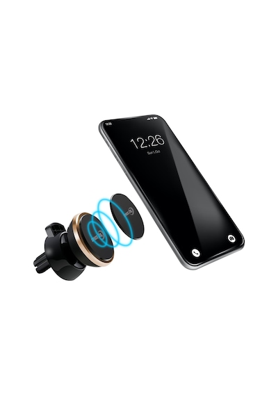 Space24 Sp118 Mıknatıslı Araç İçi Telefon Tutucu Siyah