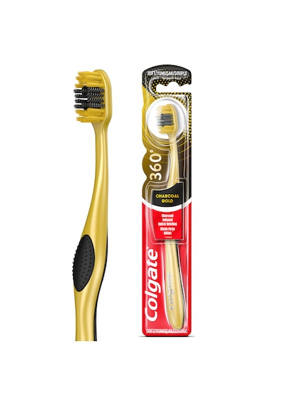 Colgate 360° Charcoal Gold Diş Fırçası Soft
