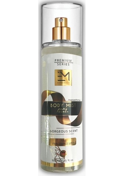 Kadın Body Mist Vücut Parfümü - Premium Seri Paris Kokusu Afrodizyak Etkili Vücut Spreyi