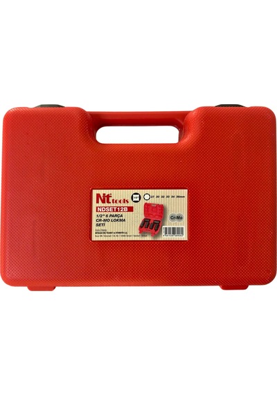Nt Tools Ndset12b 1/2 Altı Köşe Lokma Takımı 6 Parça