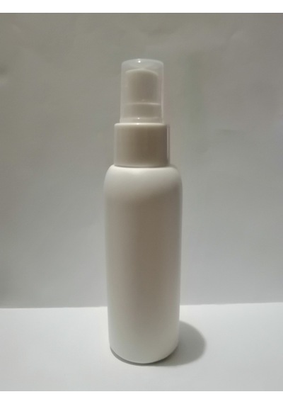 100Ml Beyaz Mat Plastik Şişe+Sprey Başlık.100 Adet