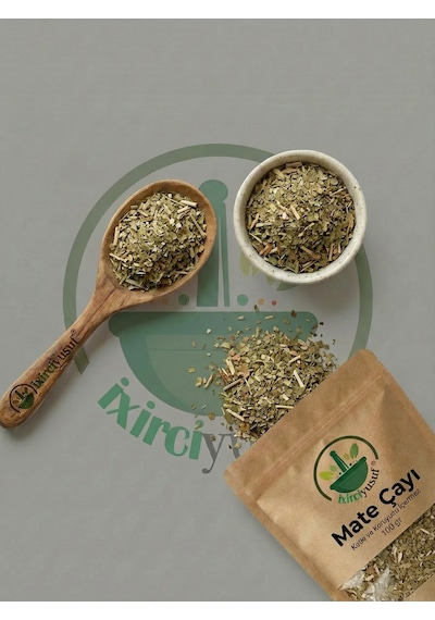Mate Çayı Yerba Mate Mate Tea Ilex Paraguariensis Kurutulmuş Yaprak 100 G Doğal