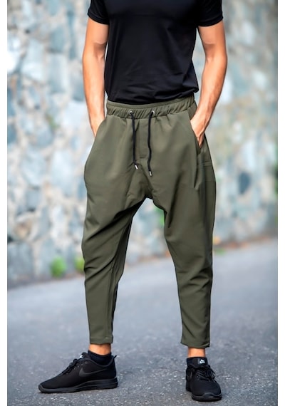 Baykim Sports Wears Şalvar Model Pantolon Haki Renk
