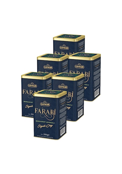 Farabi Çayı Bergamotlu 200 Gr. Altılı Paket