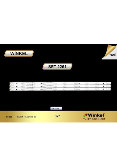 Winkel Lcd Led-2261 Takım 3 Lü-hwt32d042 Le82n11hm-32brd0332brd0332brd03