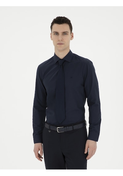 Pierre Cardin Erkek Lacivert Gömlek Basic 50285562-vr033 Lacivert